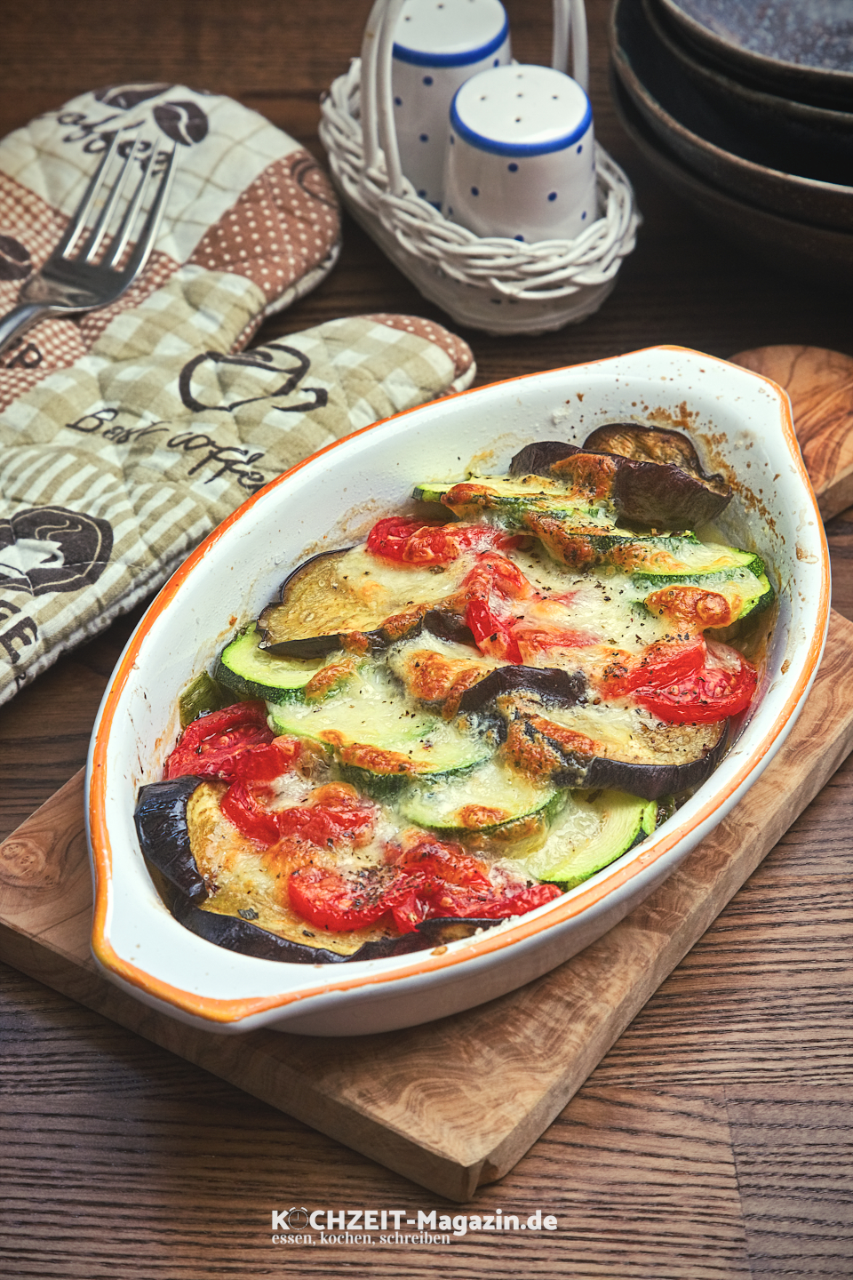 Sardisches Gemüse Gratin Abbildung 1 Sardisches Gemüse Gratin