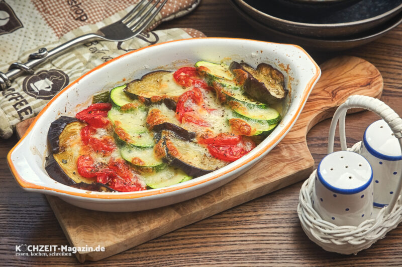 Sardisches Gemüse Gratin, ein Rezept zum Nachkochen Sardisches Gemüse Gratin, ein Rezept zum Nachkochen