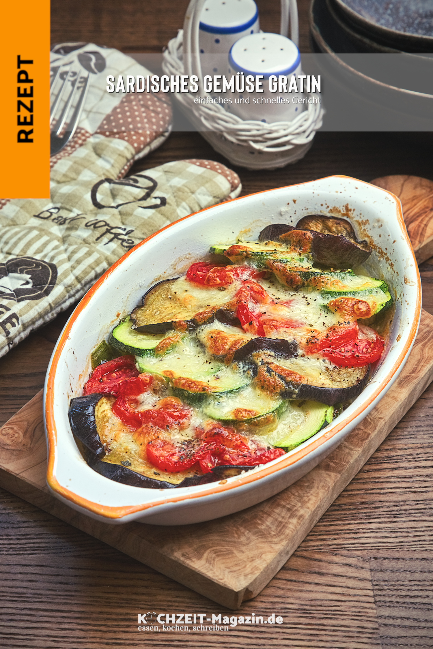 Sardisches Gemüse Gratin Sardisches Gemüse Gratin
