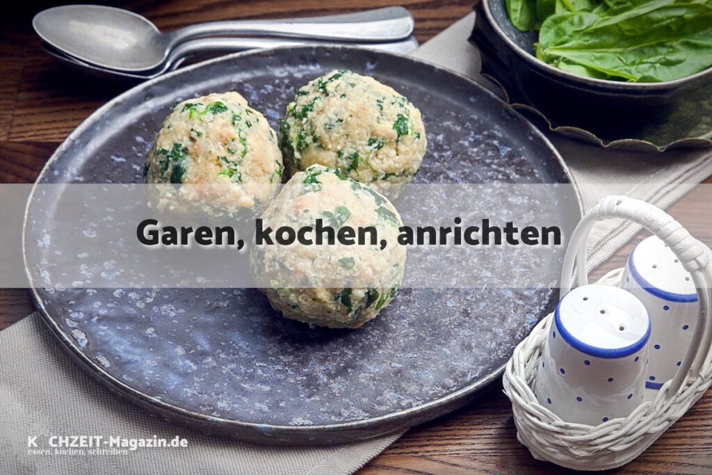 Spinatknödel garen