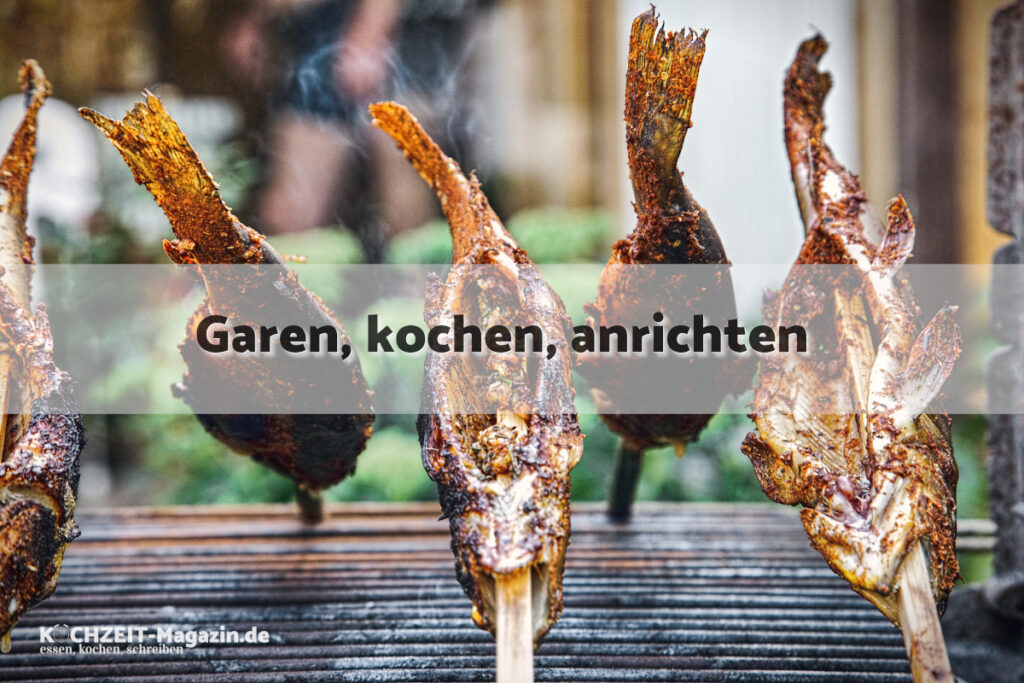 Steckerlfisch garen