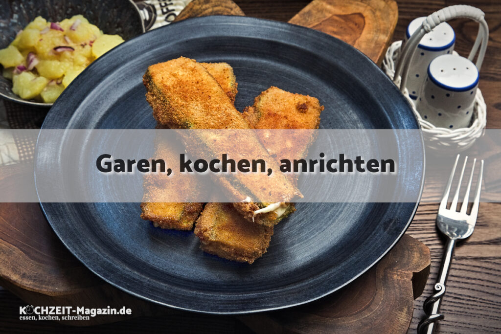 Zucchini Cordon Bleu garen