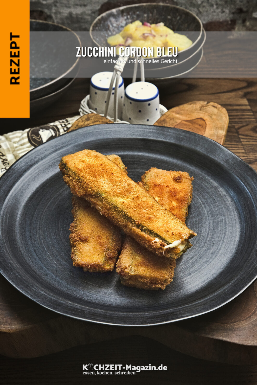 Zucchini Cordon Bleu