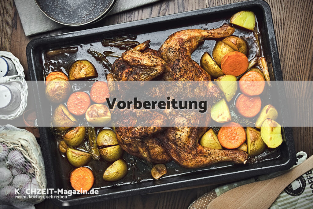 Brathuhn Vorbereitung