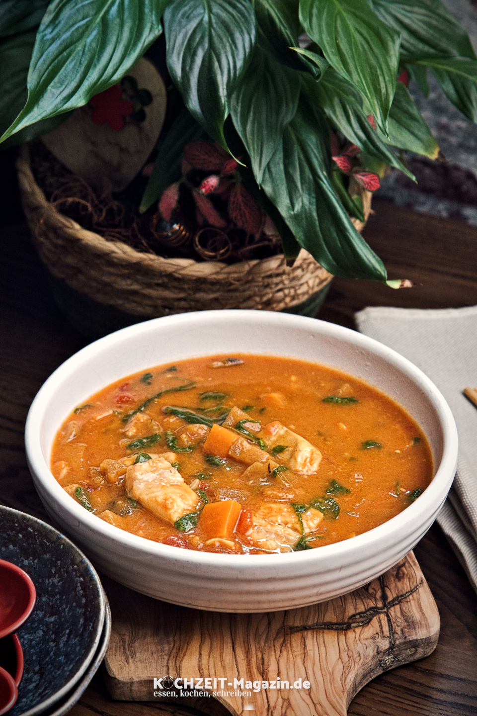 Fischcurry vom Kabeljau