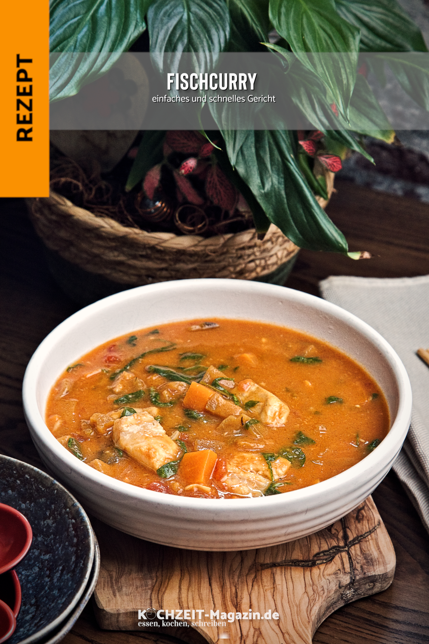 Fischcurry vom Kabeljau