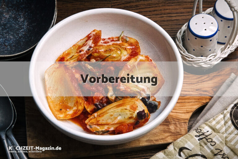 Geschmorter Fenchel Vorbereitung