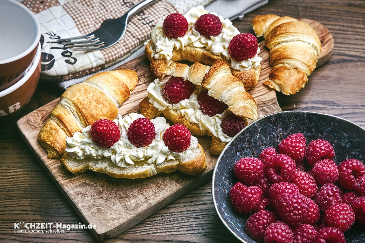 Himbeer Croissant Rezept