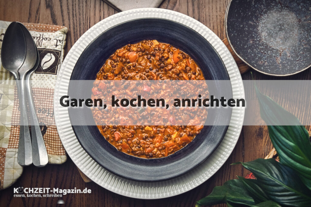 Linsenrisotto garen