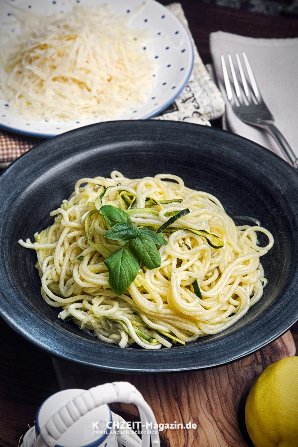 Zitronen SpaghettiAbbildung 1 Zitronenspaghetti