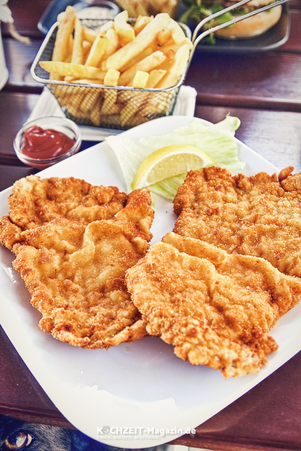 Cindys Imbiss Schnitzel Schnitzel mit Pommes