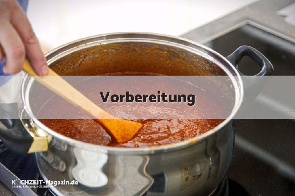 Feigen Marmelade Vorbereitung