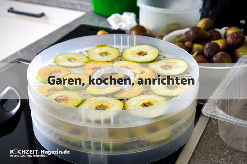 Obst trocknen garen
