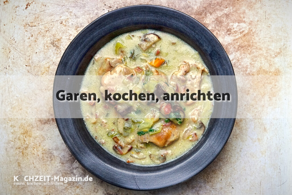 Rustikales Huhn garen