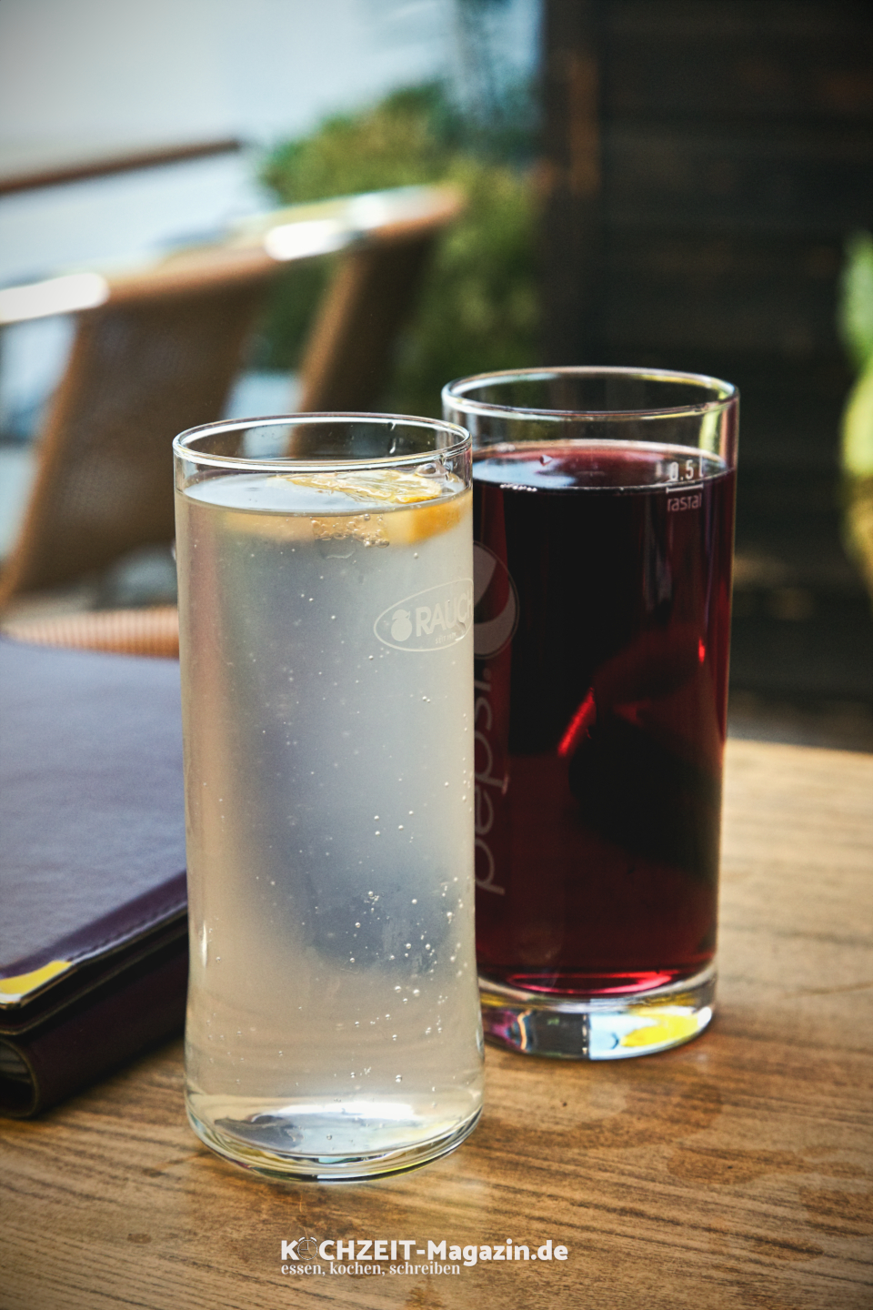 Soda-Zitrone & Johannisbeersaft