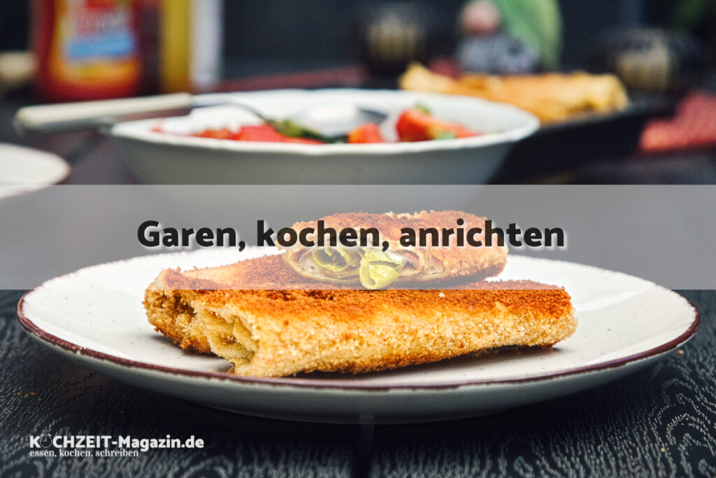 gebackene Palatschinken garen