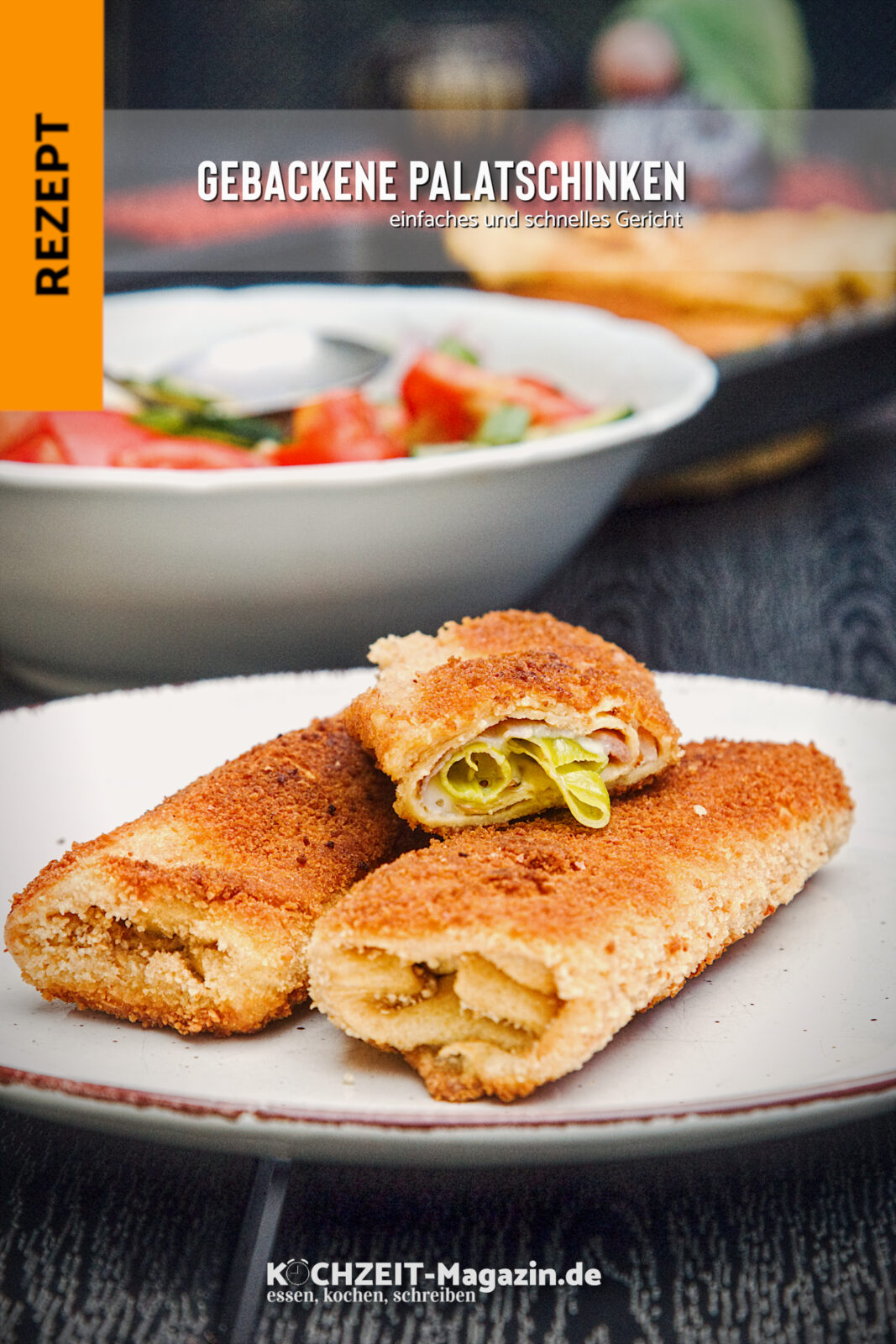 gebackene Palatschinken