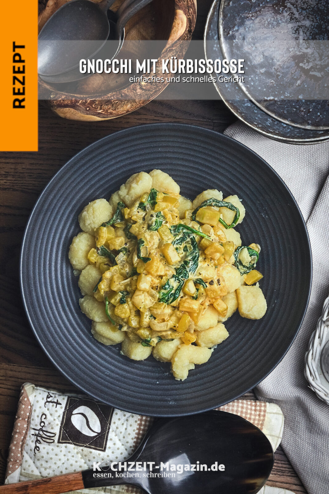 Gnocchi Kürbis Soße