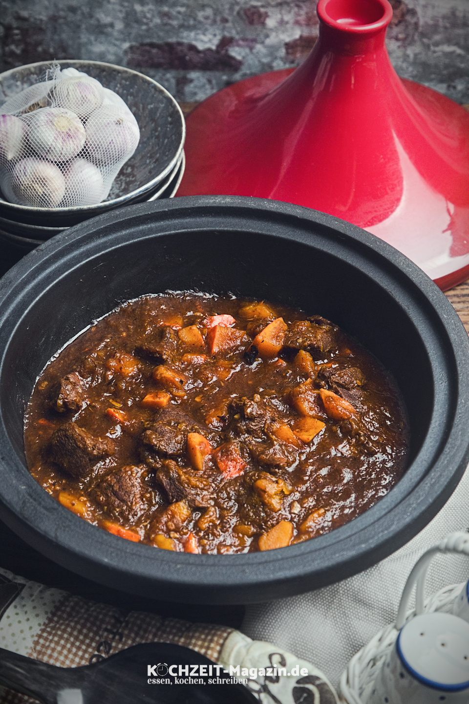Reh Kürbis Tajine