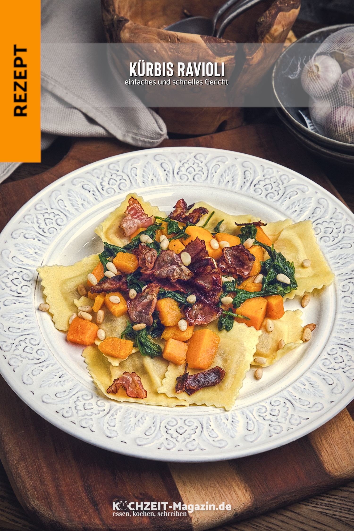 Kürbis Ravioli Kürbis Ravioli
