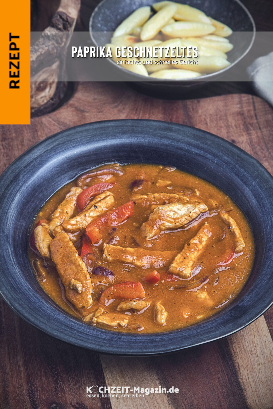 Paprika Geschnetzeltes