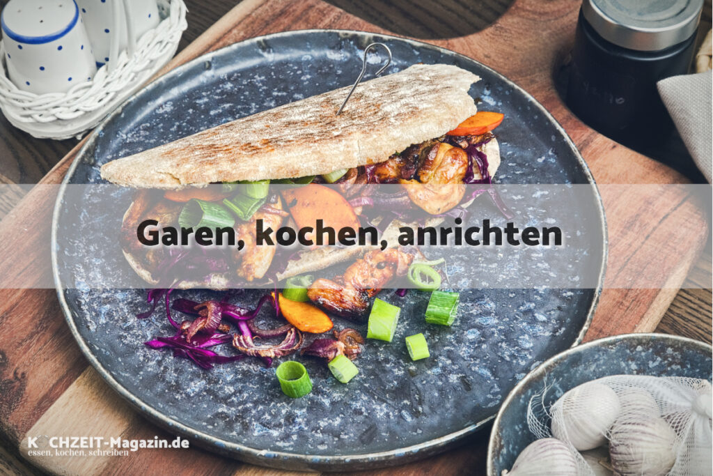 Pita Burger garen