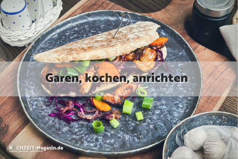 Pita Burger garen