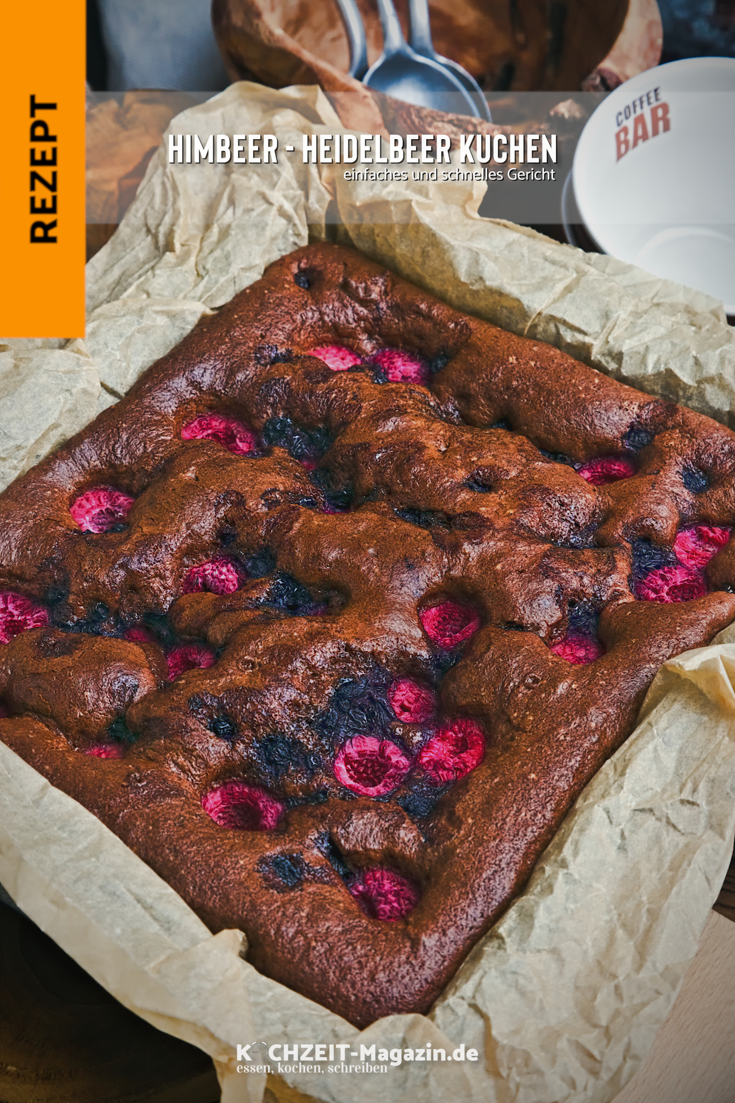 Himbeer Heidebeer Kuchen Himbeer Heidelbeer Kuchen