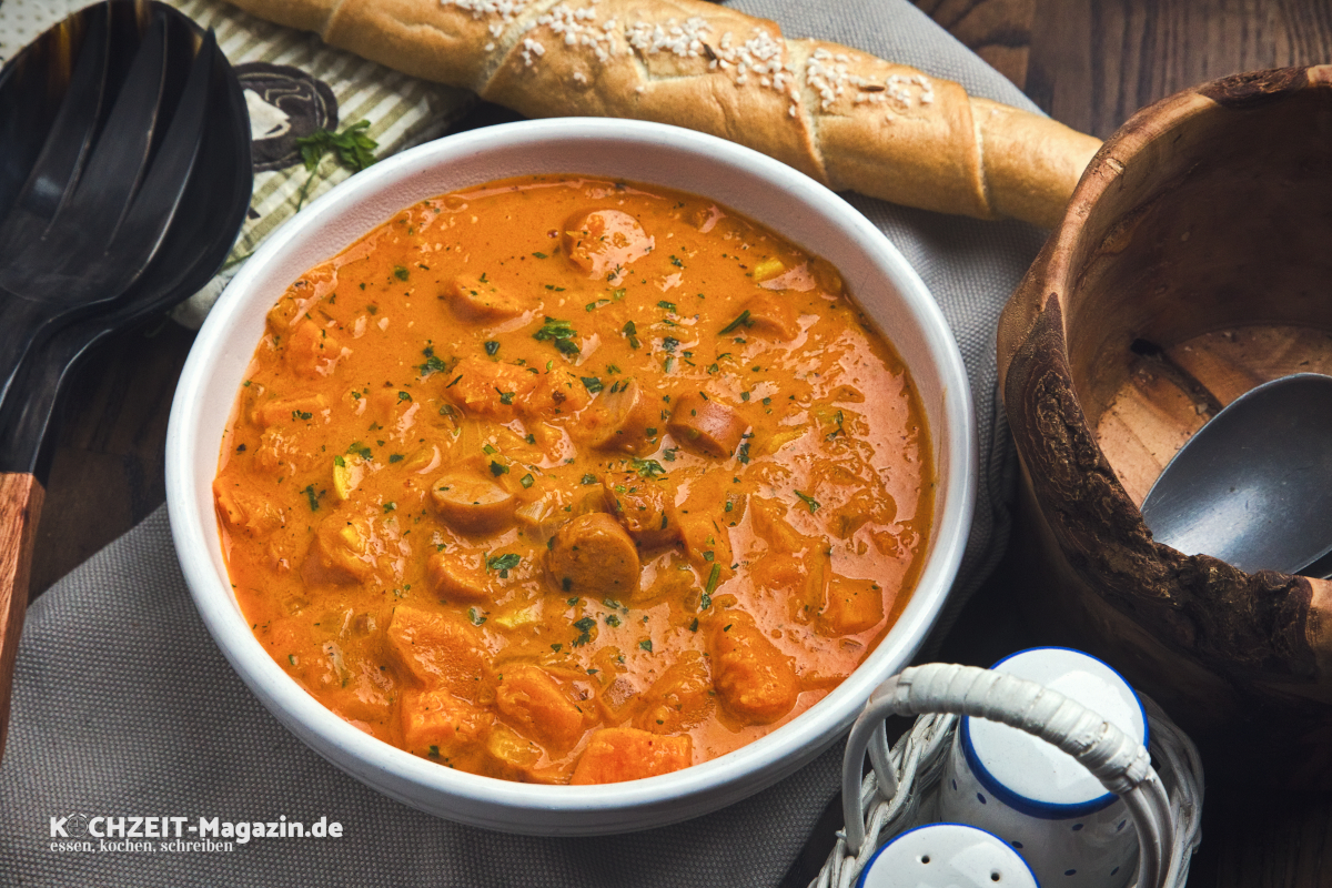 Kürbis Gulasch Rezept