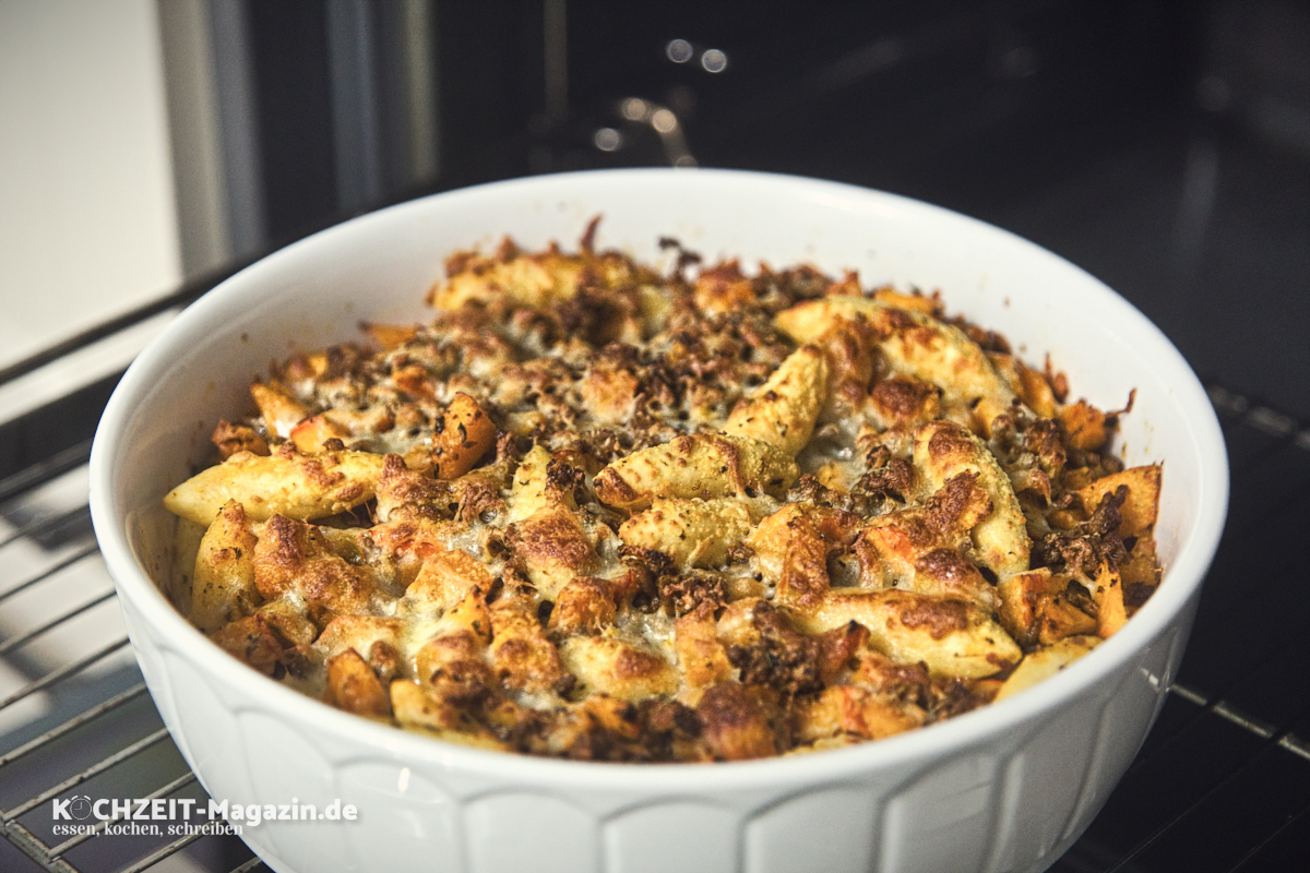 Kürbis Schupfnudel Auflauf als schmackhafte Variante