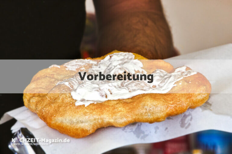 Langos Vorbereitung