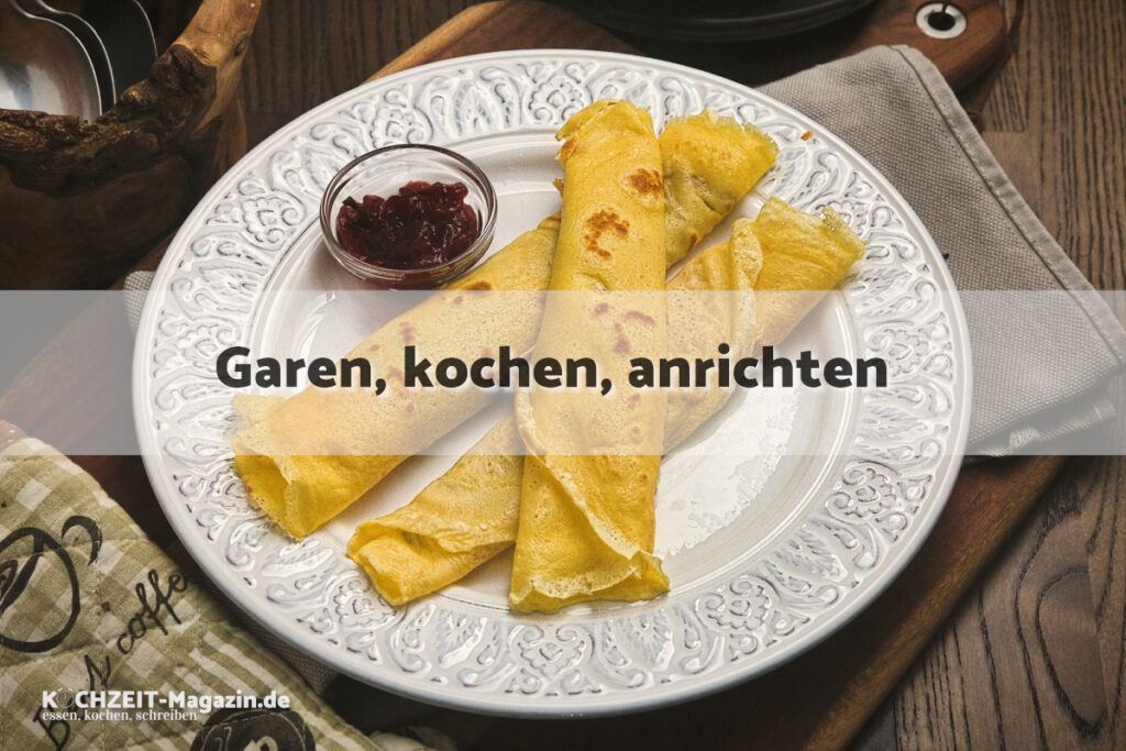 Palatschinken garen