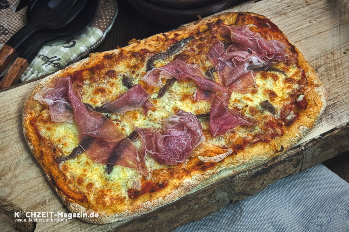 Pinsa Prosciutto Rezept