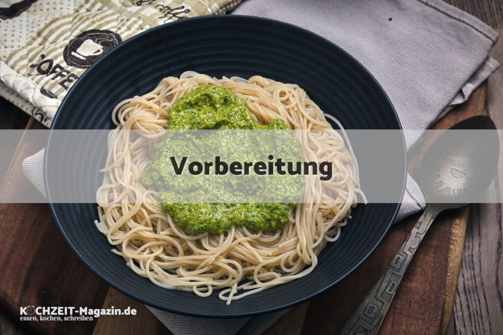 Thaipesto Spaghettini Vorbereitung