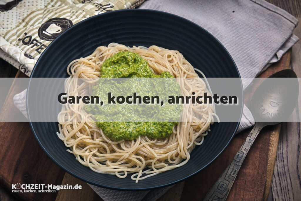 Thaipesto Spaghettini garen