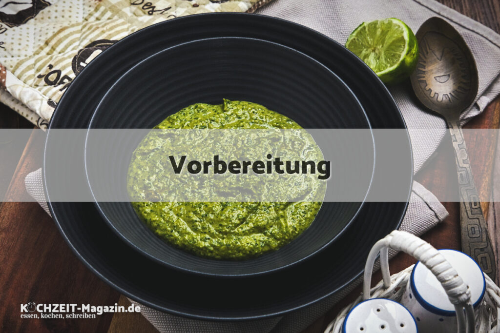 Thaipesto Vorbereitung