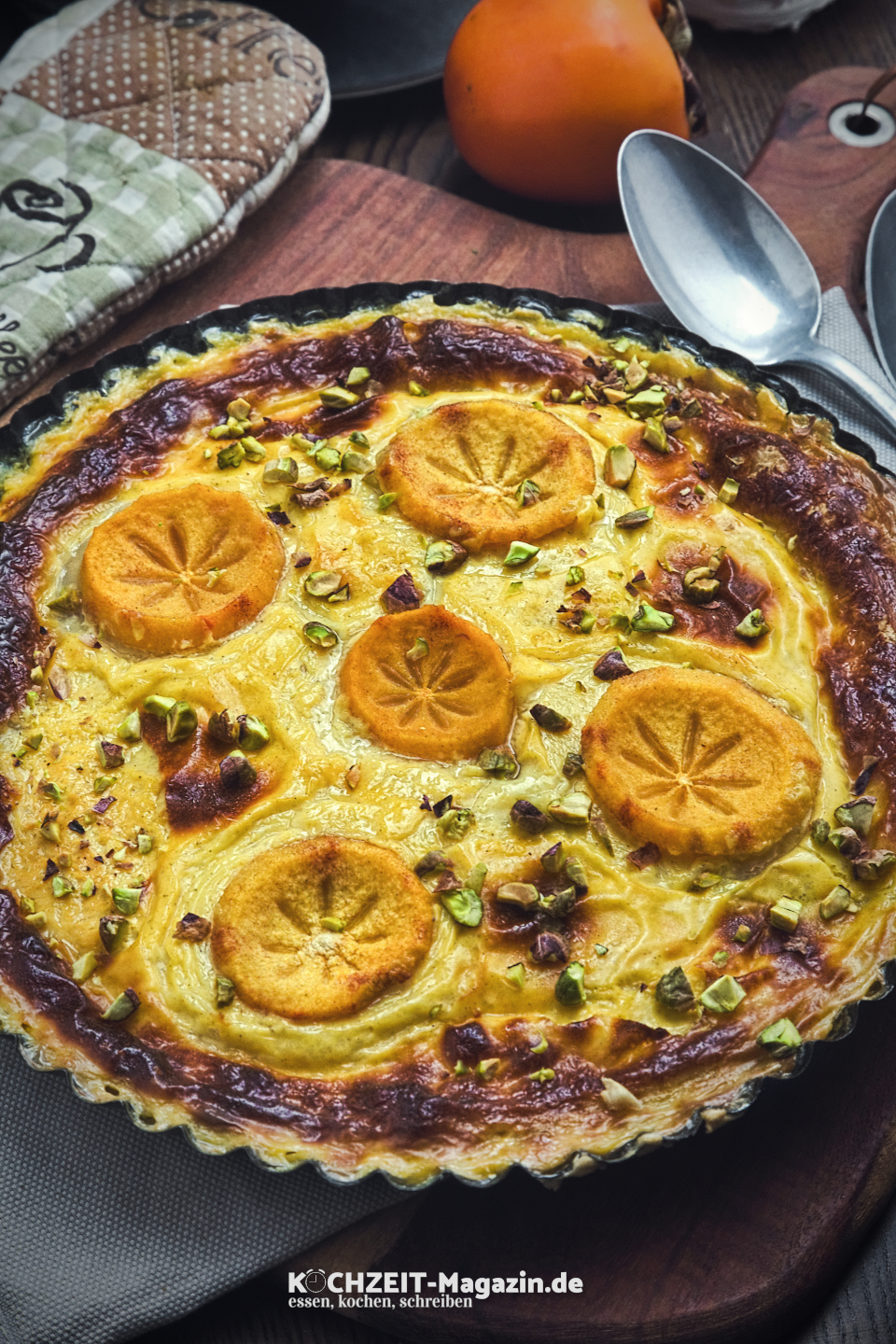 Kaki Tarte Abbildung 1 Kaki Tarte