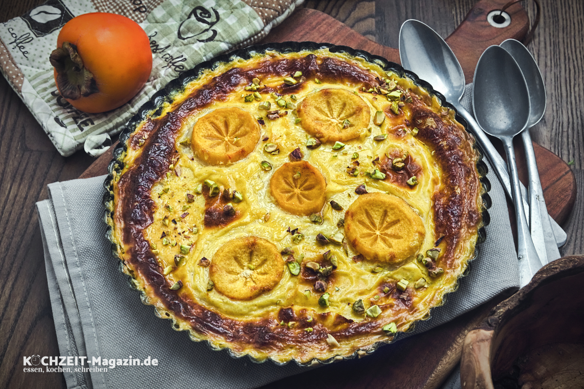 Kaki Tarte Rezept