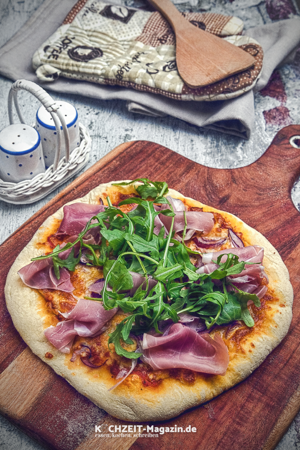 Pizza Prosciutto e Rucola Abbildung 1 Pizza Prosciutto e Rucola