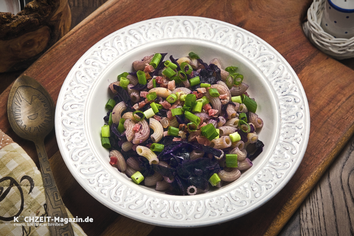Rotkohl Pasta Rezept