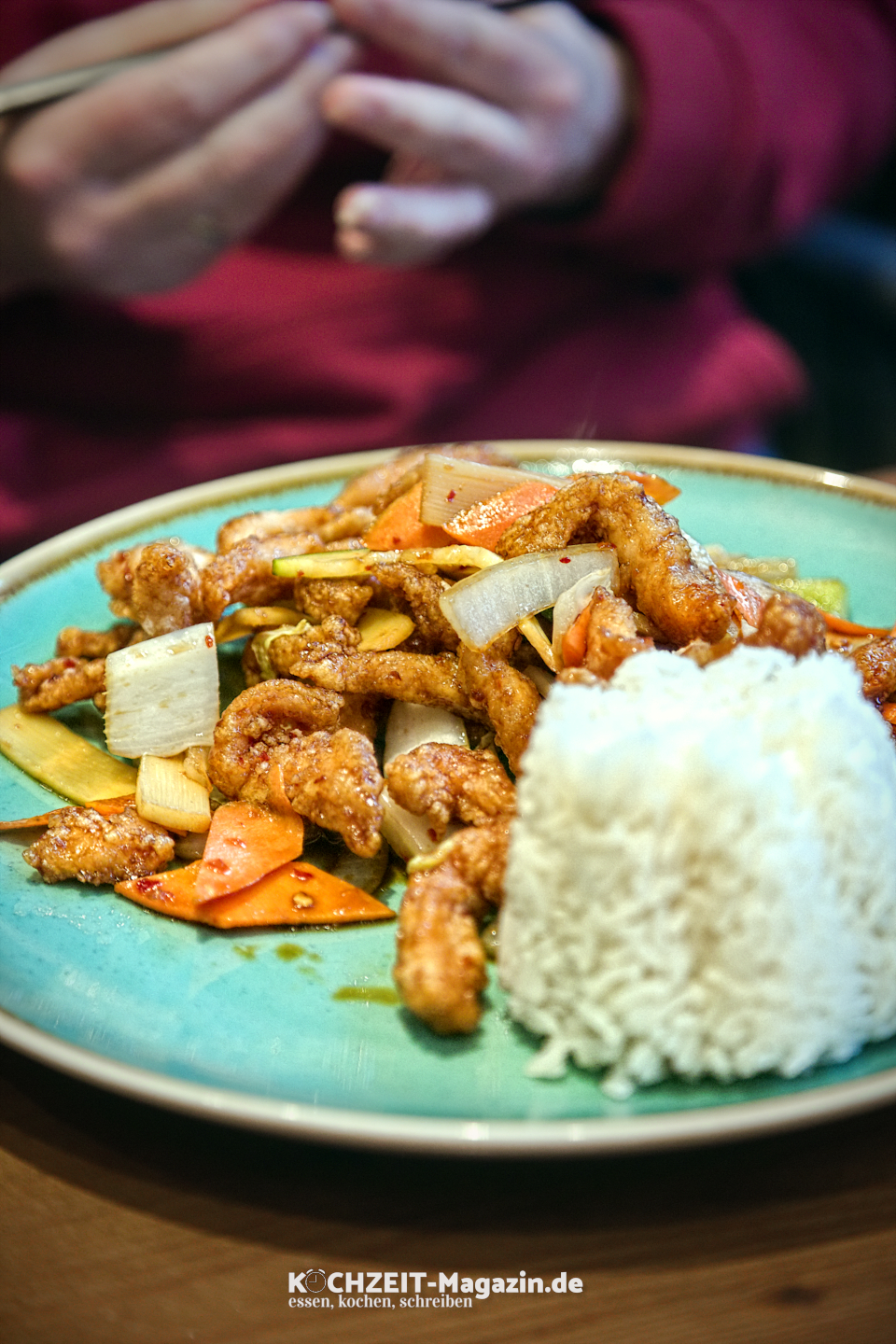 Sushi House Stockerau Abbildung 5 Hühnerfleisch knusprig gebraten