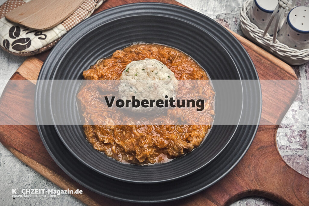 Szegediner Gulasch Vorbereitung
