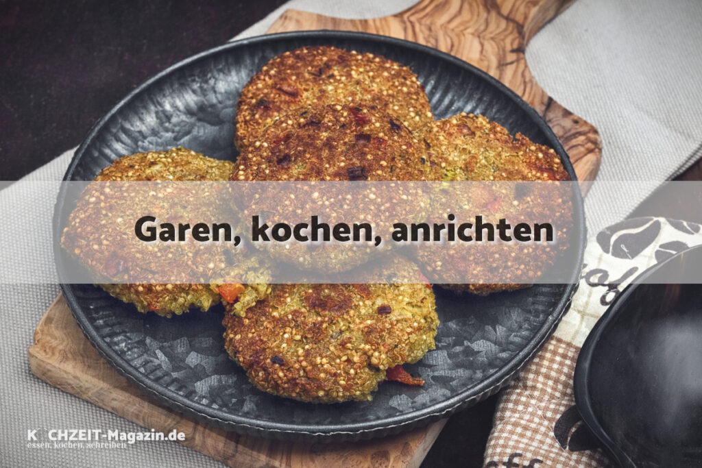Quinoa Laibchen garen