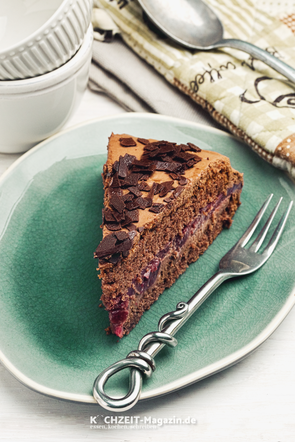 Schoko Weichsel Kuchen Abbildung 1 Schoko Kirsch Kuchen