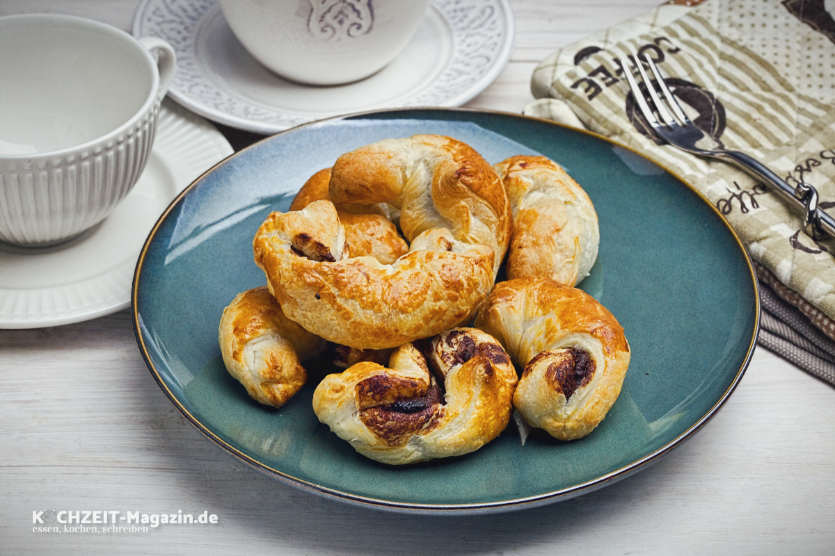 Schokokipferl, verführerisch und schnell zubereitet