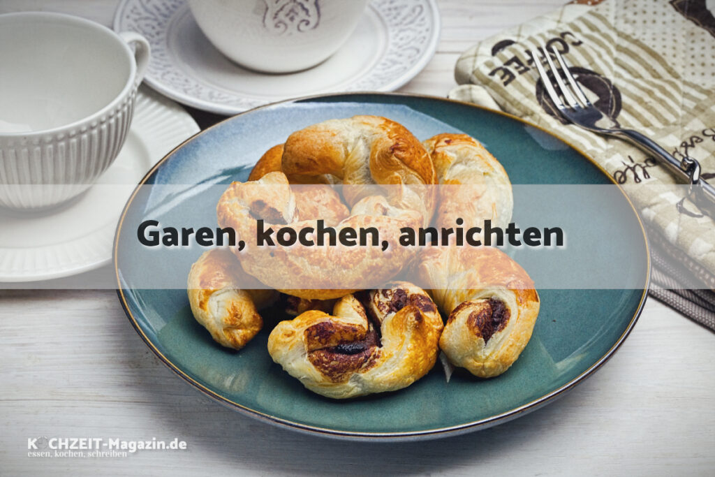 Schokokipferl garen