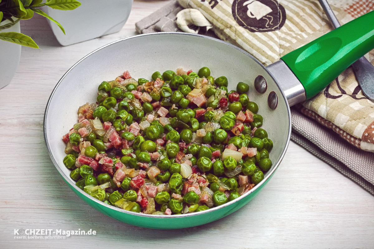 Speckerbsen Rezept