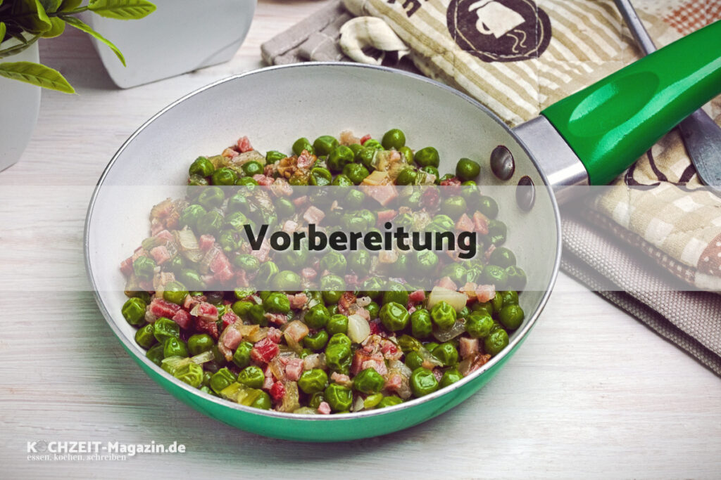 Speckerbsen Vorbereitung