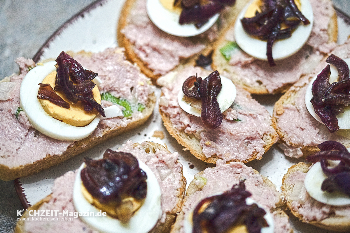 Wurstaufstrich Brötchen Rezept