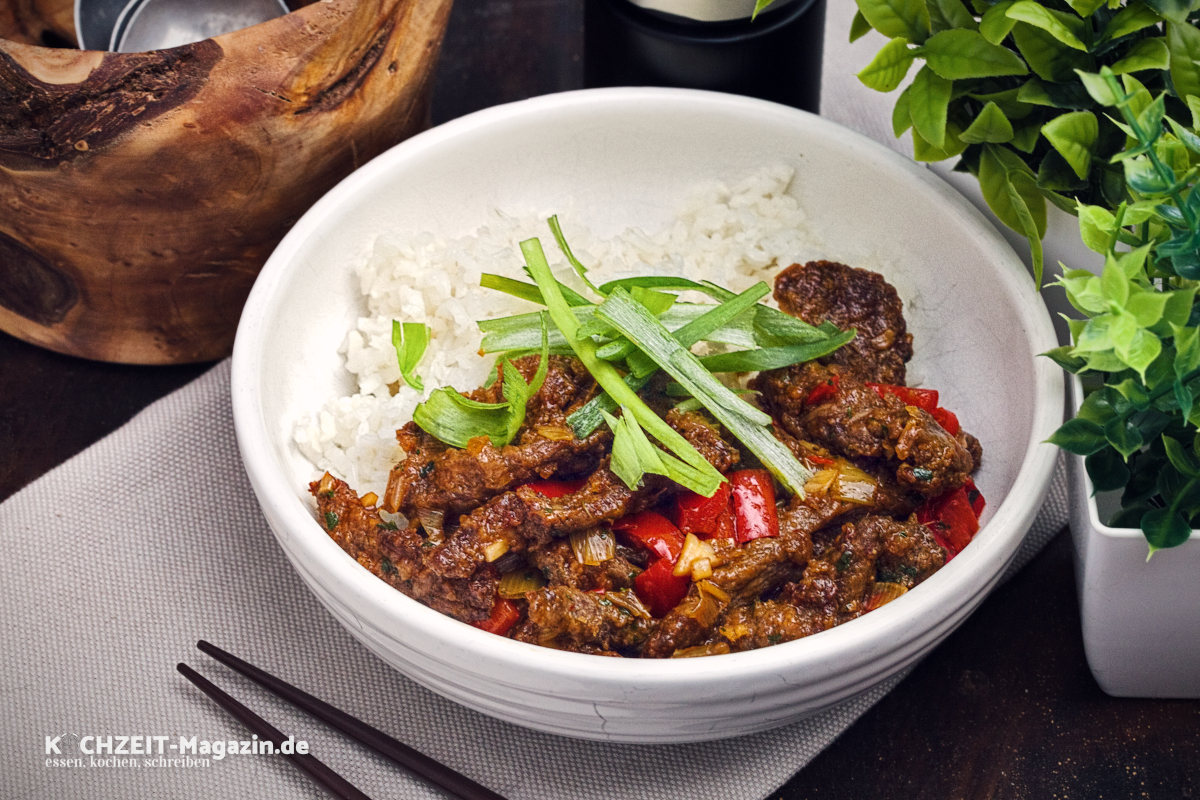 asiatisches Chili Steak Rezept